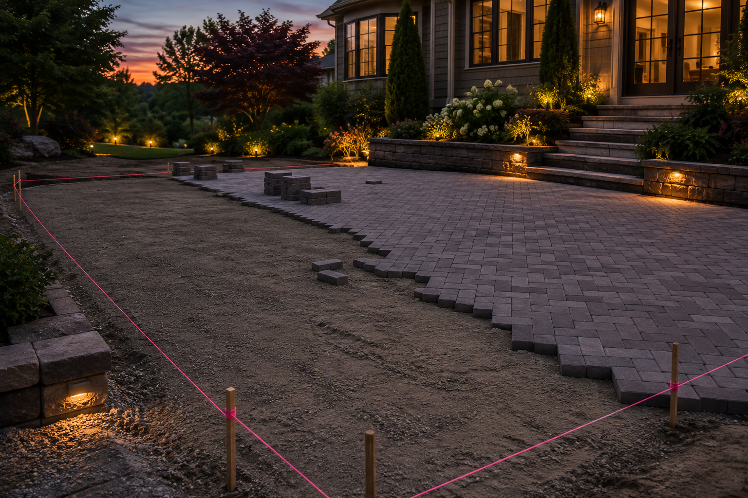 How much should I charge to install a paver patio?